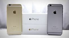 iPhone 6 Unboxing (Gold + Space Gray)