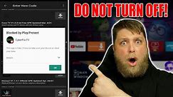APPS BLOCKED By Google PLAY PROTECT WARNING ⚠