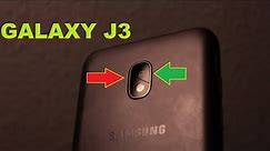 Samsung Galaxy J3 , J7 How to replace CAMERA GLASS