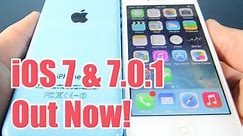 iOS 7 Released & Untethered Jailbreak Progress! 7.0 & 7.0.1 Out Now!