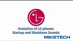 Evolution of Startup and shutdown from LG phones (2000-2021)