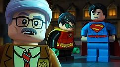 LEGO Justice League Gotham City Breakout | Commissioner Gordon, Meet Superman! | @dckids