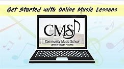 Get Started with Online Music Lessons at Community Music School