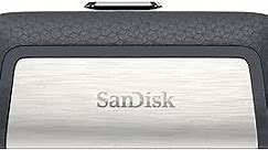 SanDisk 256GB Ultra Dual Drive USB Type-C - USB-C, USB 3.1 - SDDDC2-256G-G46,Black
