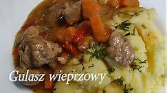 Taki gulasz robię od razu na obiad i do słoika 😋 I make this stew right away for dinner and in a jar