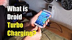 What is Motorola Droid "Turbo Charging"? How it works...