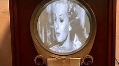 1948 Collectable Zenith Porthole TV, Originally Restored, Working Perfect!