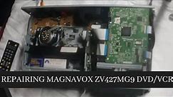 Repairing a Magnavox ZV427MG9 DVD VCR Combo