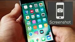 iPhone 7: How To Do a Screenshot, 2 Methods!