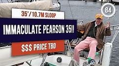 MINT PEARSON 35 Sailboat for sale!! - EP 84 #sailboattour #sailboatforsale