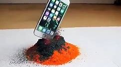 IPhone 6s vs Volcano lava powder really horrible