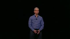 Apple CEO Tim Cook leads moment of silence for Orlando
