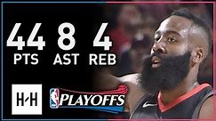 James Harden Full Game 1 Highlights Timberwolves vs Rockets 2018 Playoffs - 44 Pts, 8 Ast, 4 Reb!