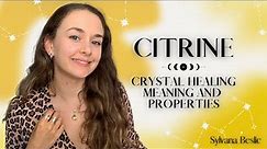 November's Birthstone: CITRINE 💛 Crystal Healing Meaning (Zodiac signs, Chakras…)