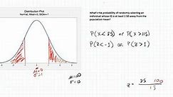 Finding P( |z| ＞ 1) and two-tailed hypothesis tests