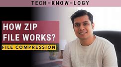 How A Zip File Works? | What is File Compression? | Lossy And Lossless compression