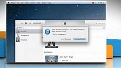 How to update to the latest version of iTunes®
