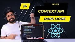 Build a dark mode light mode in reactjs with context api