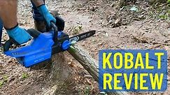 Kobalt Chainsaw 40v Review - Dream Backyard P1S2