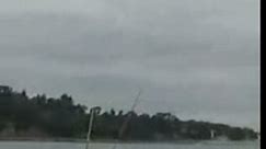 Wake-kite video en Bretagne. Vidéo de Tita