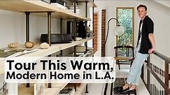 Tour This Warm, Modern Home In Los Angeles | Handmade Home