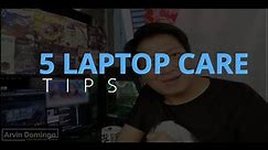 Laptop Care Tips From Arvin