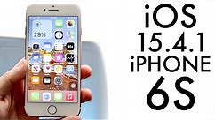 iOS 15.4.1 On iPhone 6S! (Review)