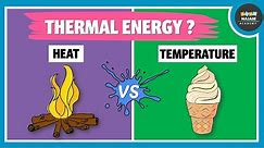 Thermal Energy | Heat and Temperature