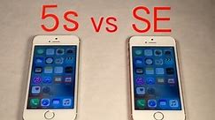 iPhone SE vs iPhone 5s Speed Test Comparison