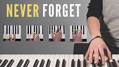 How To Memorize Every Major & Minor Chord On Piano