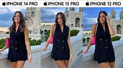 iPhone 14 Pro vs iPhone 13 Pro vs iPhone 12 Pro Camera Test