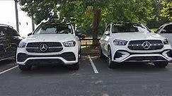 Differences Between the 2023 and 2024 Mercedes-Benz GLE350 SUV - Side-by-Side Comparison