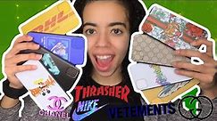 ALIEXPRESS LUXURY/DESIGNER IPHONE 11 CASE HAUL $2 OR LESS! | Gucci, Off-White, Palace & More!