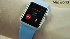 How to make calls on an Apple Watch