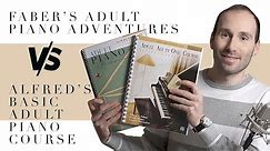 Faber's Adult Piano Adventures vs Alfred's Basic Adult Course - Piano Method Comparison