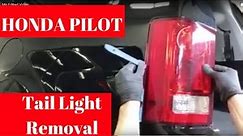 2009 2010 2011 2012 2013 2014 2015 HONDA PILOT----- How To Remove Taillight