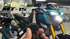 Finally, Yamaha Mt-15 New Colour 2024 Is Here: Cyan Storm ! On Road Price & Exhaust Note !!