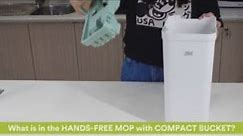 How to Use | 3M Scotch-Brite™ Compact Hands Free Self-Cleaning Mop