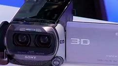 SGNL by Sony - EXCLUSIVE 3D Sony Handycam Debut at CES 2011 - Sony HDR-TD10 3D HD Camcorder Preview