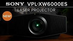 Sony VPL-XW6000ES - Savor The Authentic Home Theater Experience with a Native 4K Laser Projector!