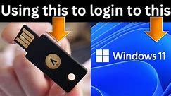 How to login to Windows with a YubiKey