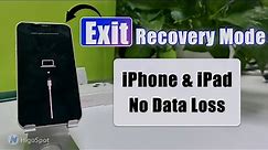Your iPhone Stuck on Recovery Mode! How to Get Out Of Recovery Mode! | No Data Loss, No iTunes