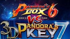 Pandora's Box 6 vs. Pandora's Key 7 : Ultimate Battle of the Arcade Sticks !