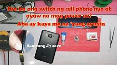 Samsung J7 Core - Power button problem?! Just watch this video on how to fix it.