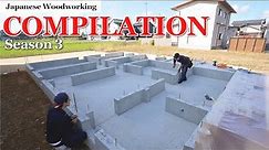Compilation of Season 3 | A House Built Through Five Months of Carpentry | Cold, Challenge, Memories