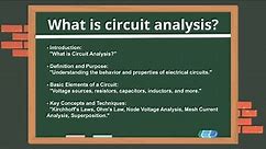 Circuit Analysis | Circuit Analysis | Electrical Engineering