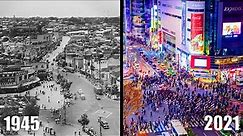 Evolution of Tokyo 1945 - 2021 | Japan