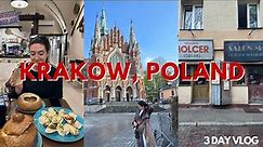 KRAKOW TRAVEL VLOG: 3 Days in Kraków, Poland: Pierogis, Jewish Quarter, Auschwitz & More