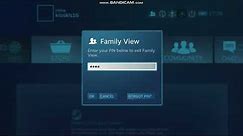 HOW TO BYPASS FAMILY VIEW STEAM 2021 LEGIT