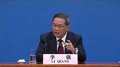 LIVE: Chinese Premier Li Qiang meets press